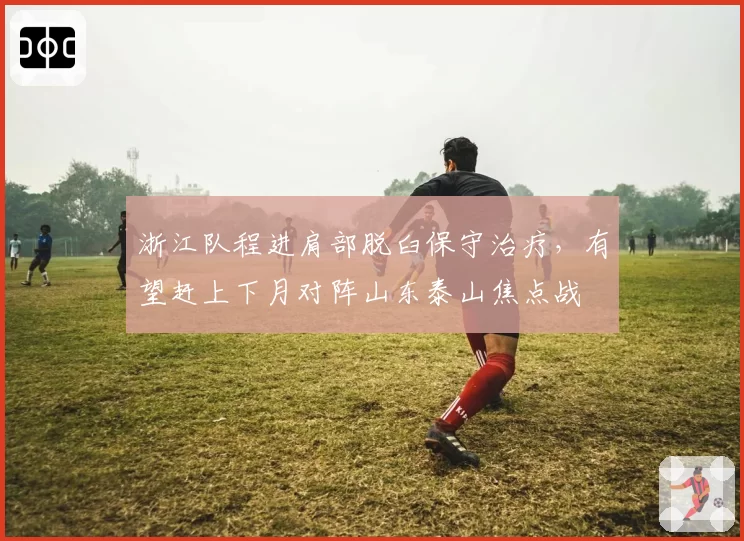 浙江队程进肩部脱臼保守治疗,有望赶上下月对阵山东泰山焦点战